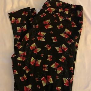 LuLaRoe Butterfly Leggings